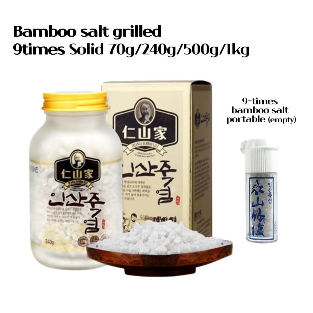 _White Bamboo salt granulated 100_ Korean traditional high_quality bamboo salt 70g_ 240g_ 500g_ 1kg